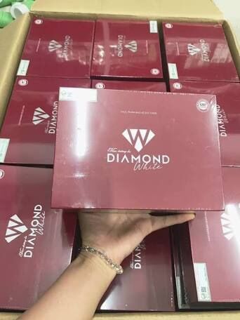 [HCM]Viên uông trắng da beauty diamond white [tem nguyên] tặng sét son 5 cây