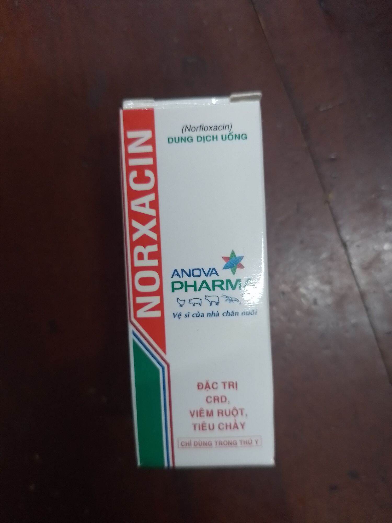 Combo 10 lọ*10 ml Norxacin gà khò