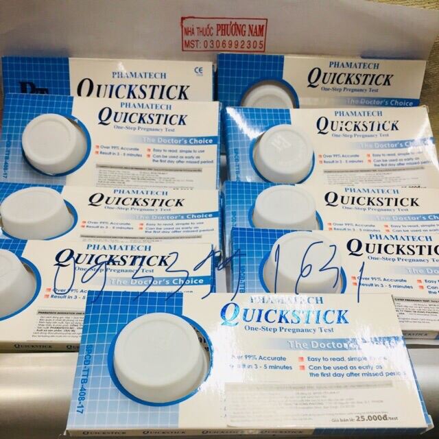 Que thử thai Quickstick Mỹ giá rẻ