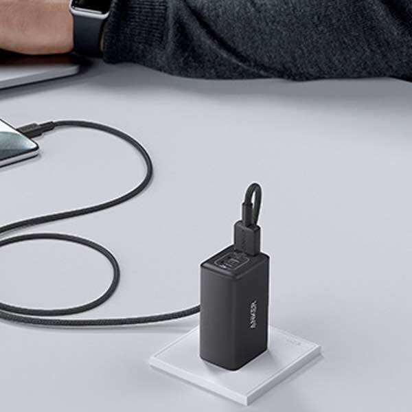 Cáp Type C to Type C Anker 322 dài 0.9m - A81F5