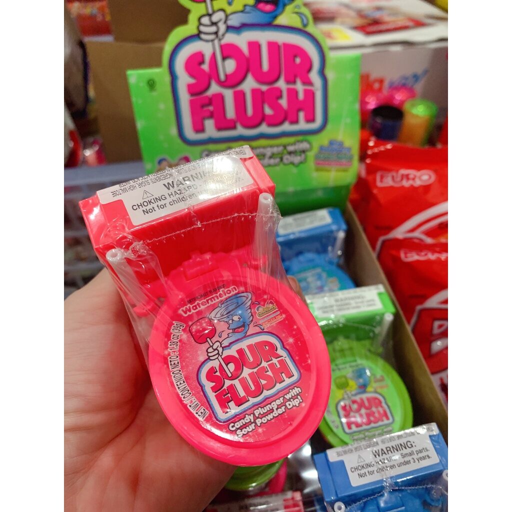 Kẹo Mút Bồn Cầu Sour Flush Mỹ