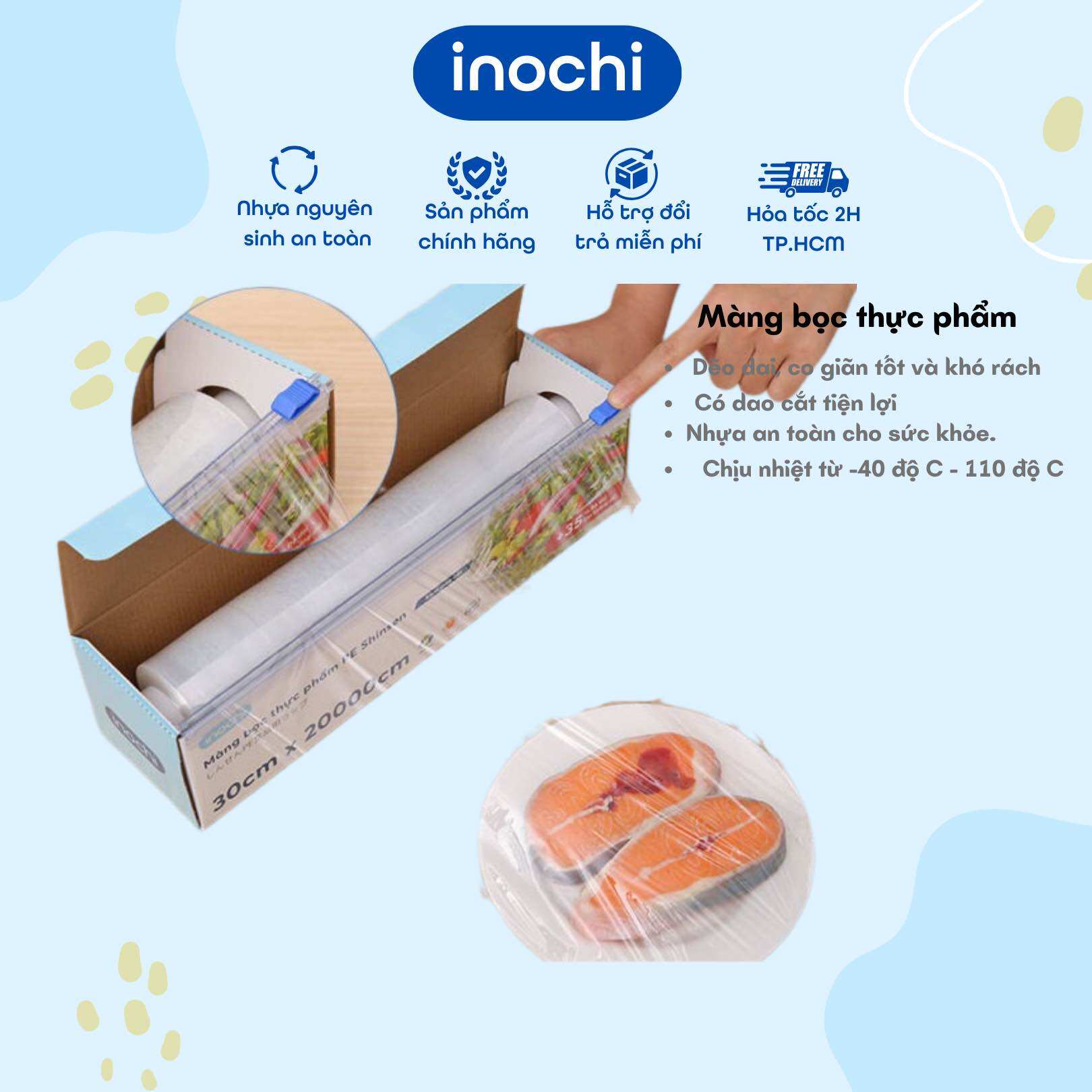 Màng bọc thực phẩm pe shinsen 30 x 3500