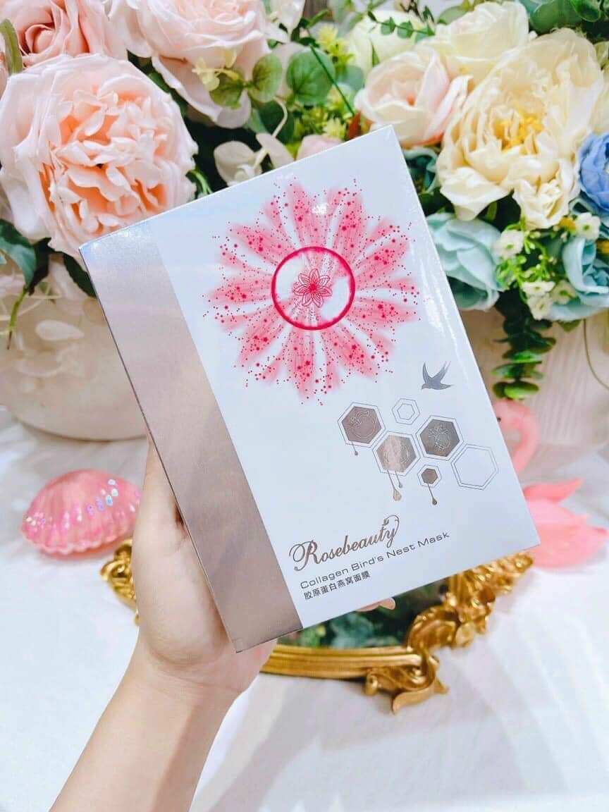 Hộp 10 Miếng Mặt Nạ Yến Tươi Collagen