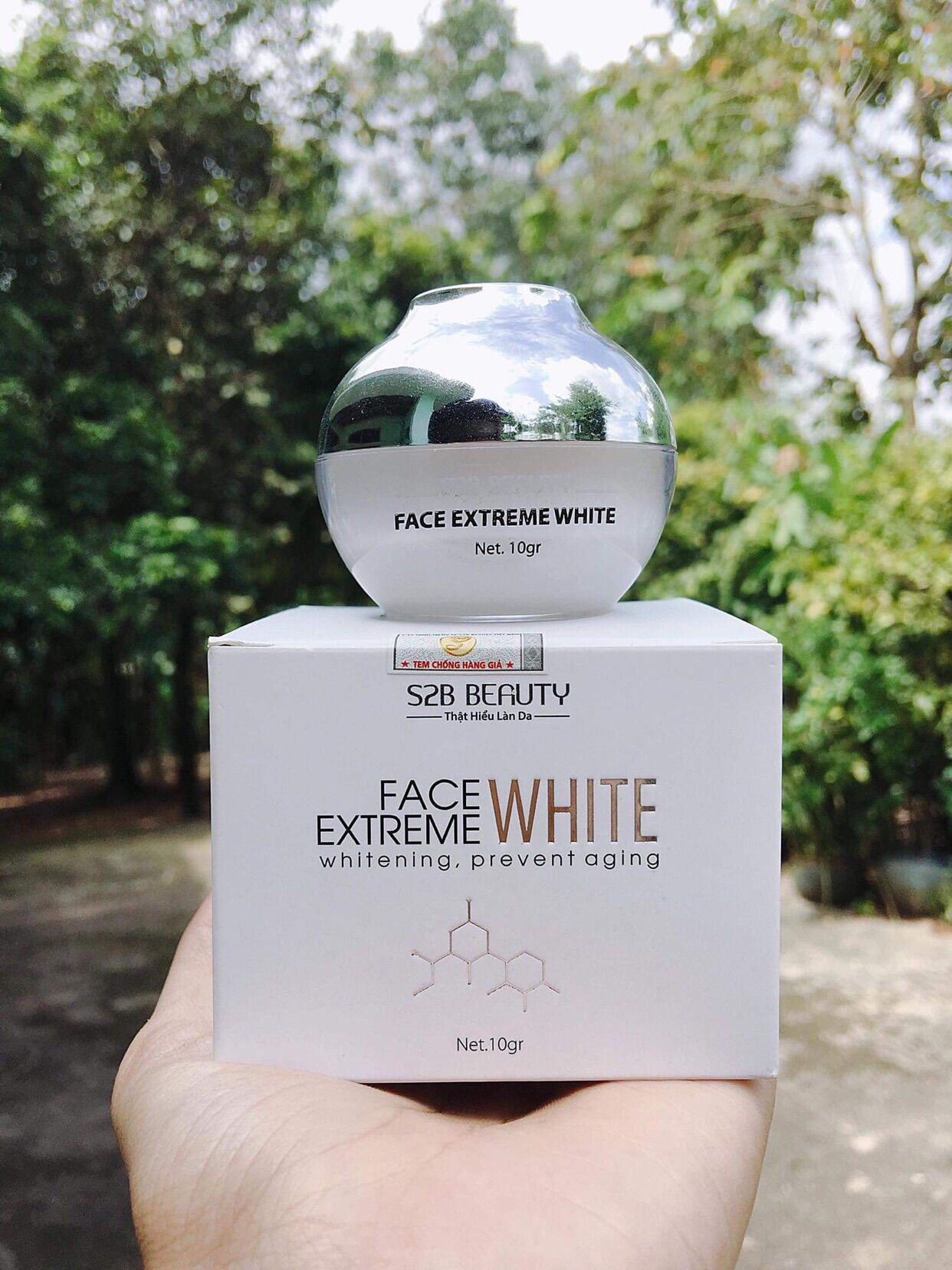 Kem dưỡng trắng da face extreme s2b beauty 10g