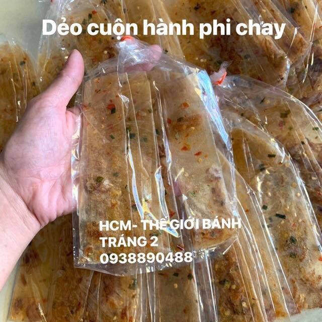 Dẻo chay cuộn hành phi tây ninh dẻo ngon 1 bịch 6 miếng