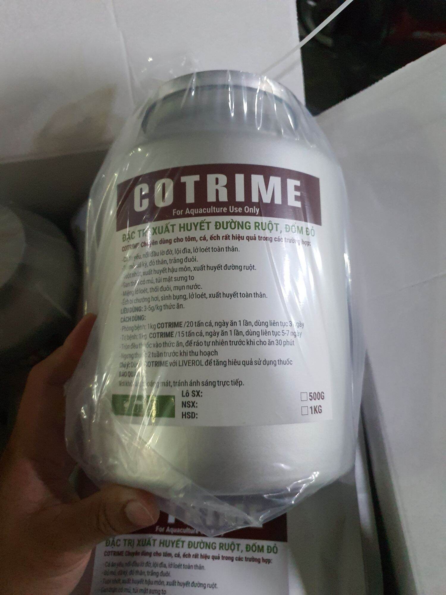 cotrime cho tôm,cá,lươn, ếch
