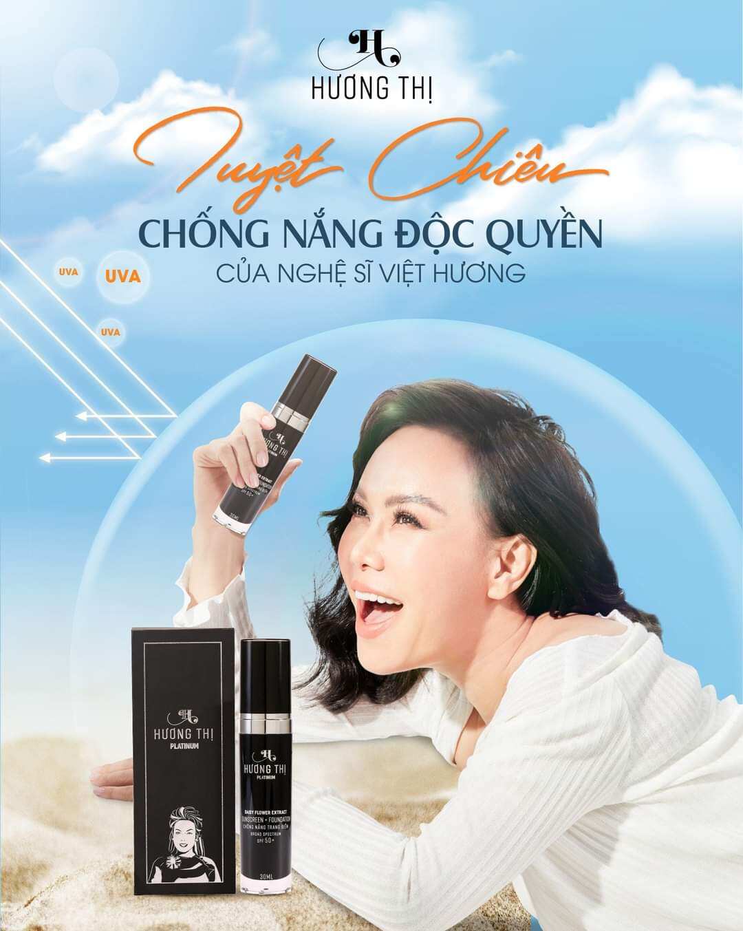 Kem chống nắng hương thị che khuyết điểm chính hãng