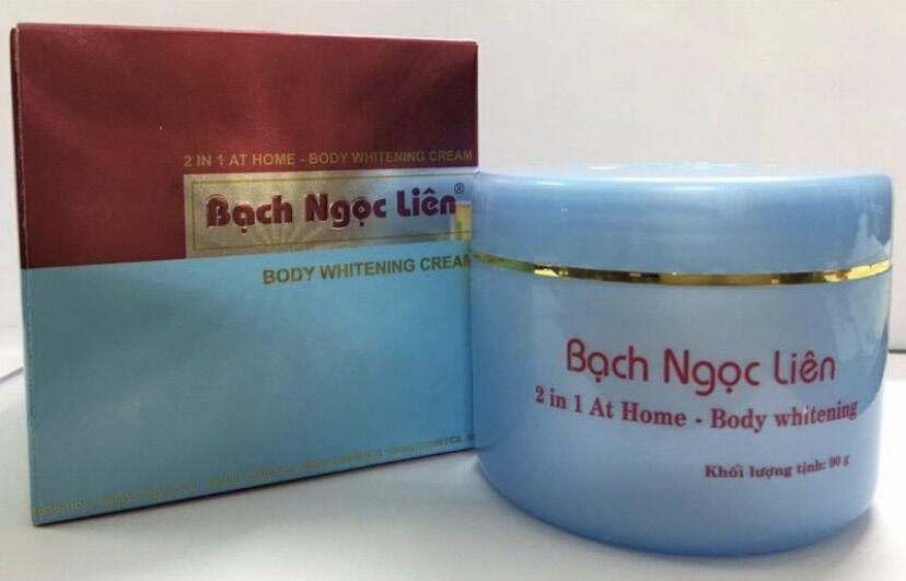 Kem body trắng nhanh bạch ngọc liên