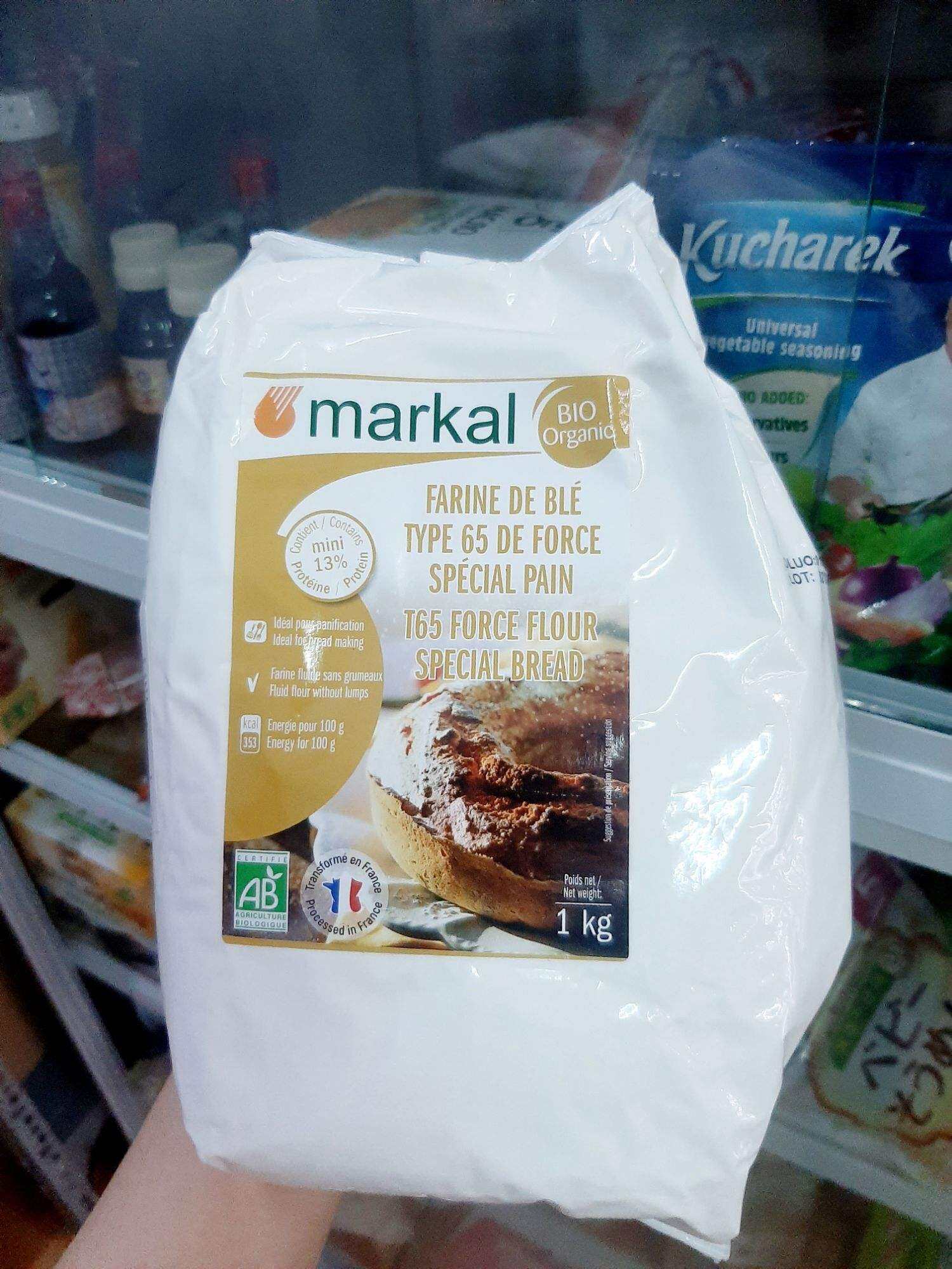 Bột Mì Trắng Đa Dụng Hữu Cơ T55 Markal