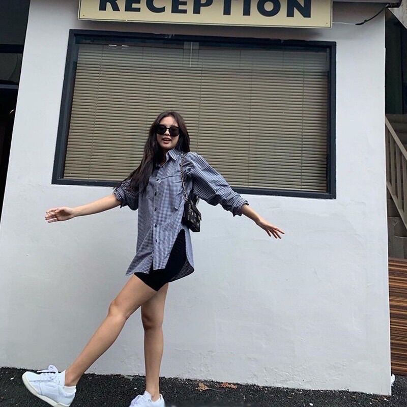 Quần đùi nữ - Knit Short Trendy chất thun dày dặn