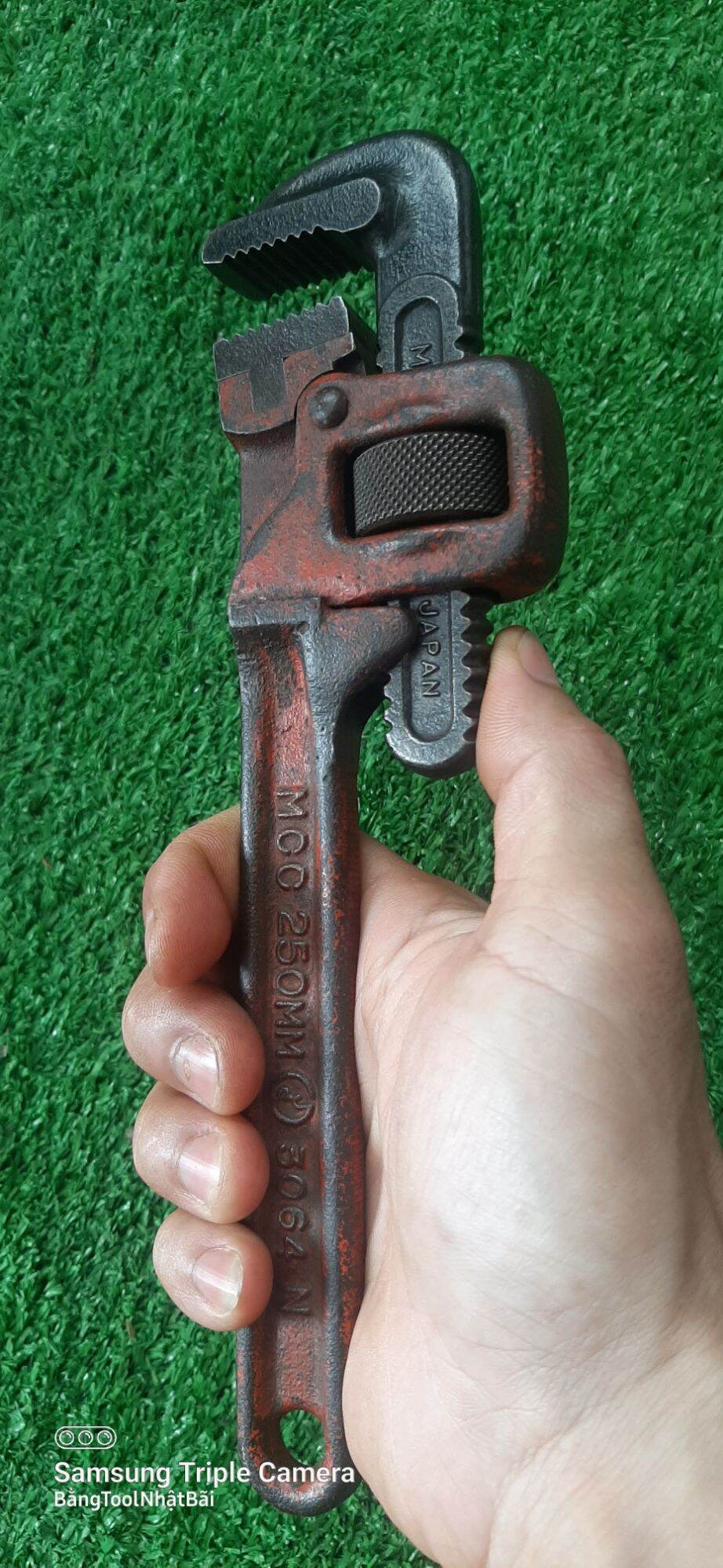 Kìm nước,mỏ lết răng MCC 250 nhật bãi