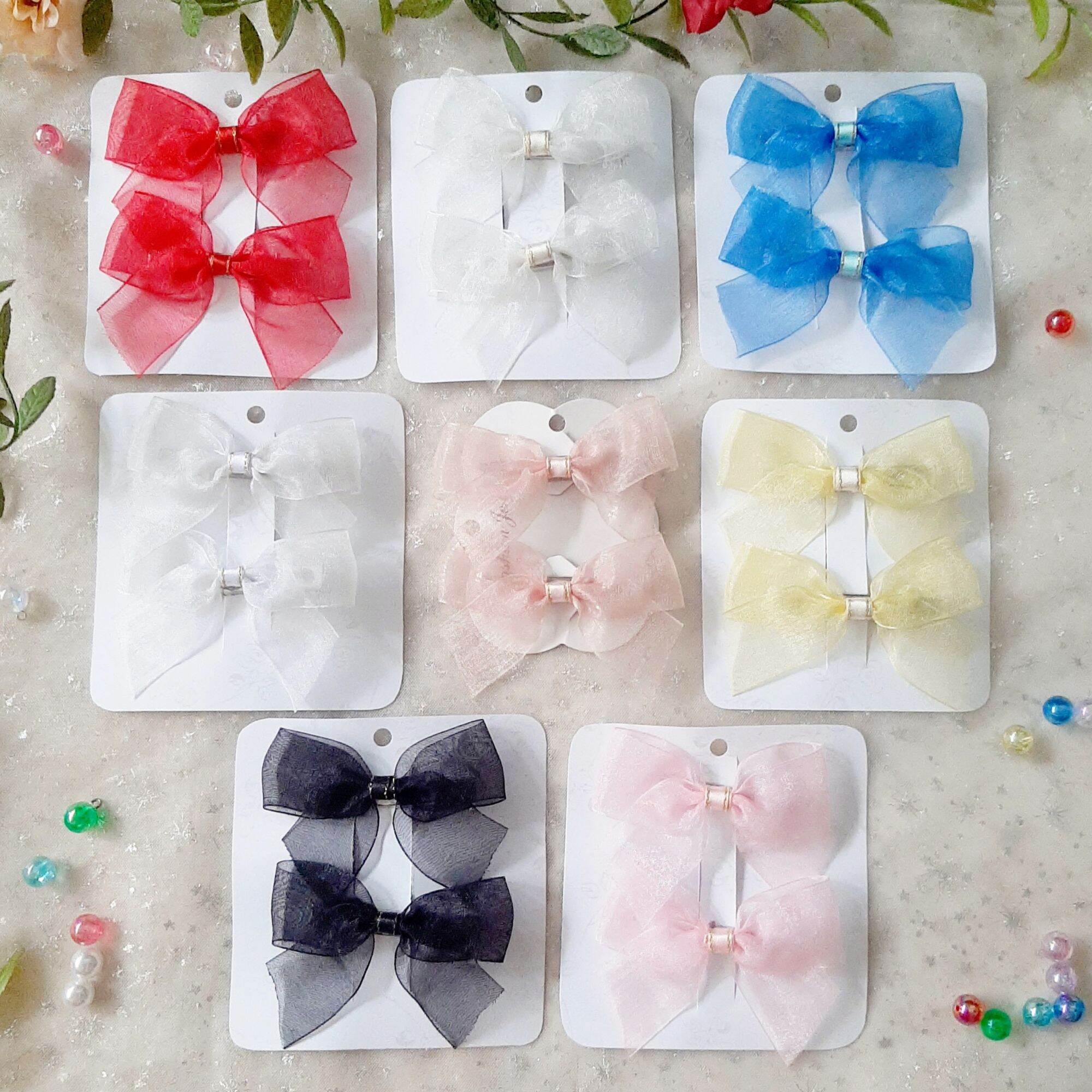 Set 2 kẹp tóc dễ thương cho bé