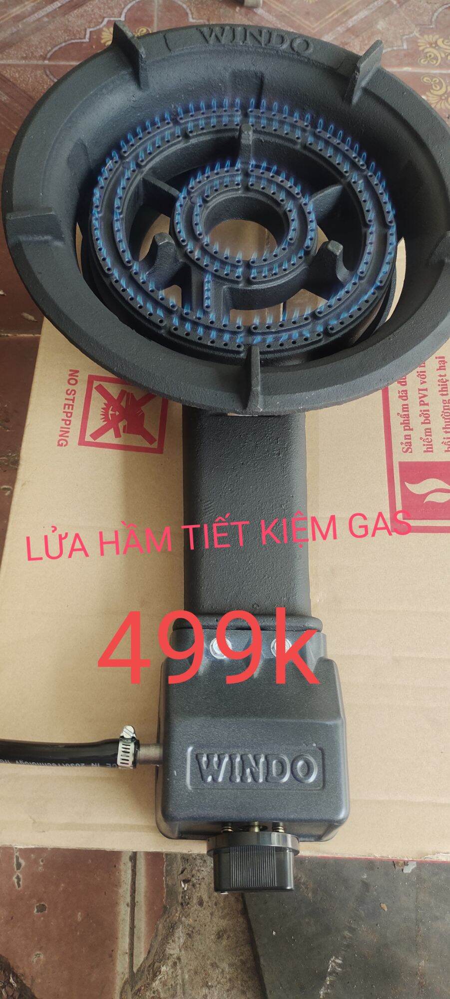 [HCM]Bếp gas Công nghiệp lửa hầm windo Ms 280C