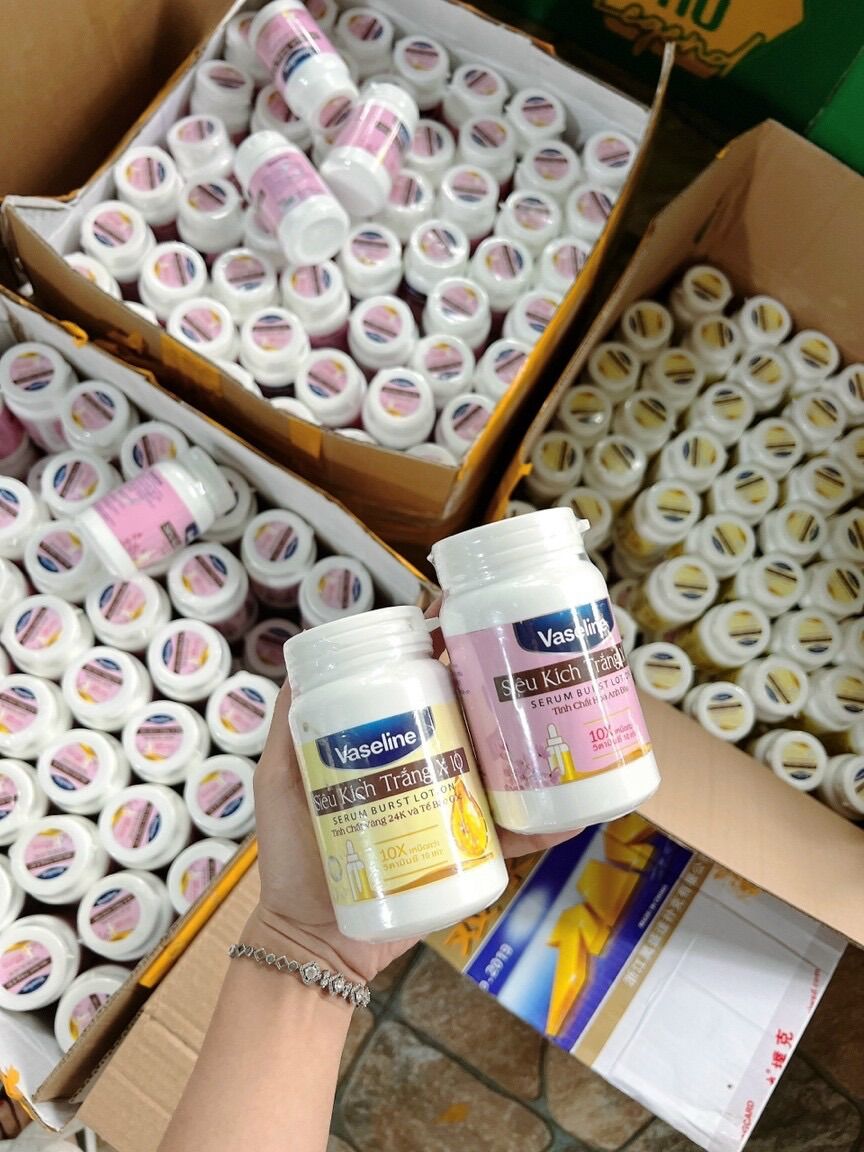Kích trắng Vaseline x10