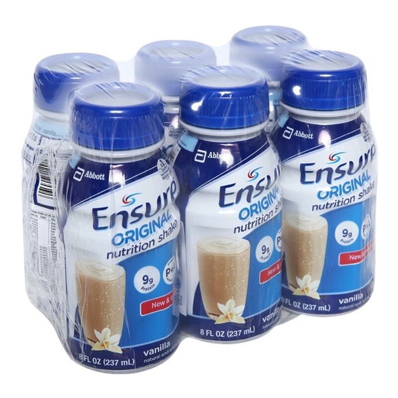 Thùng 24 Chai Sữa Abbott Ensure Nước 237ml
