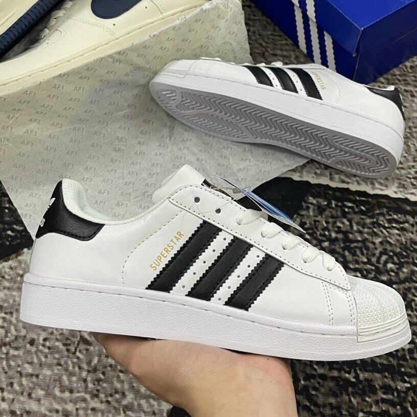 Giày Superstar bản đẹp nam nữ Fullbox - meoraudinh