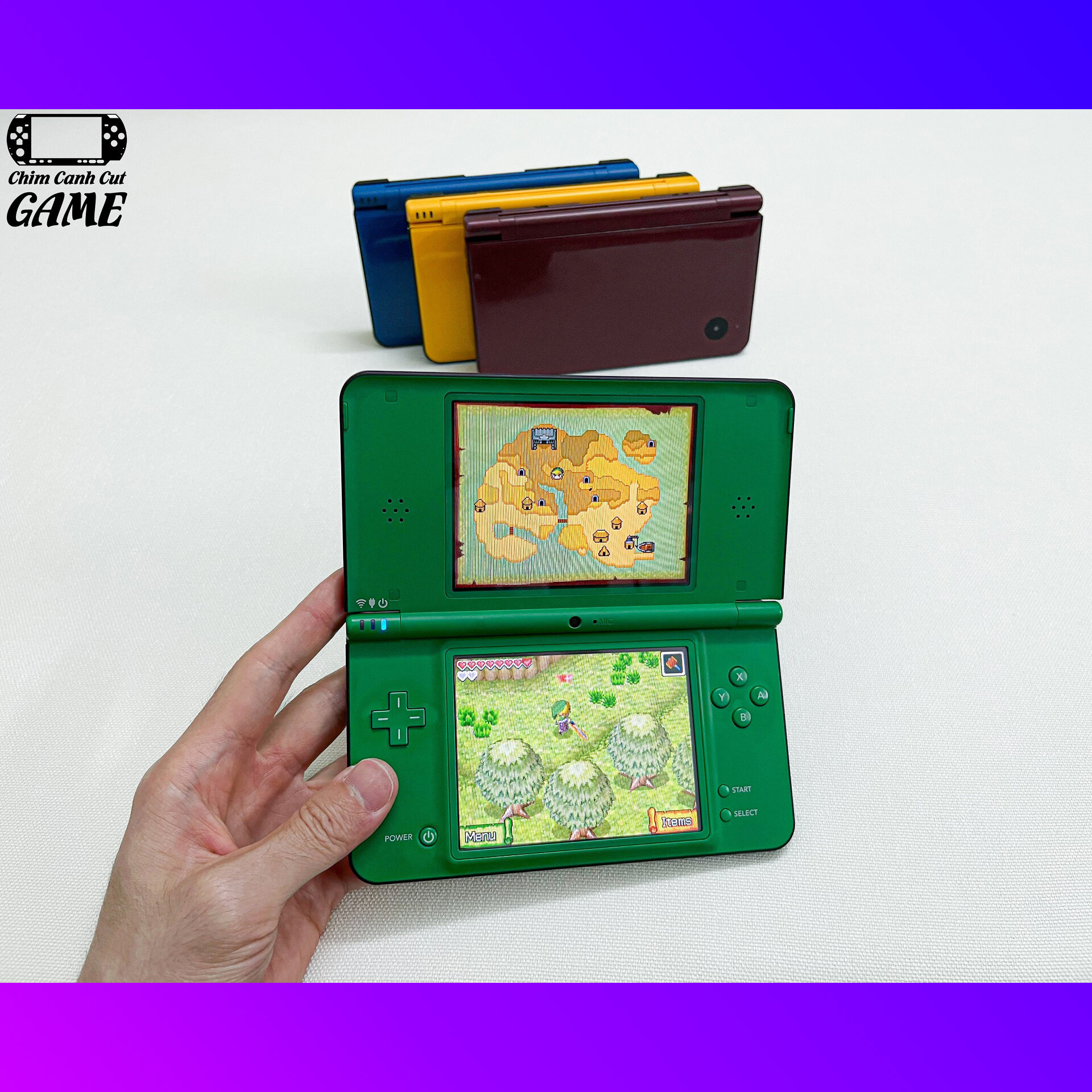 Máy chơi game nintendo dsi ll