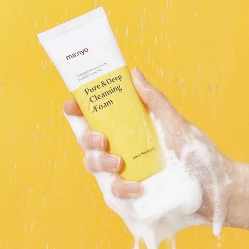 Sữa rửa mặt làm sạch sâu Ma:nyo pure & deep cleansing foam 100ml