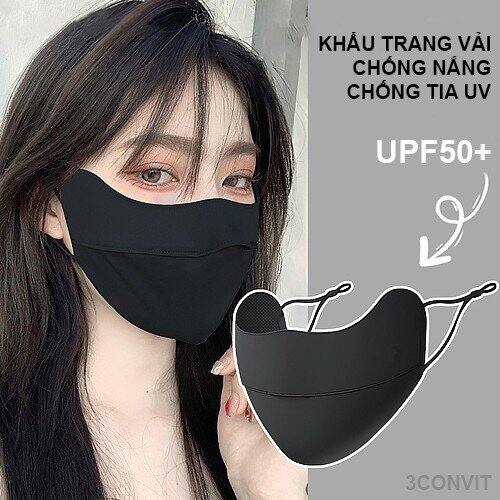 Khẩu trang vải chống nắng