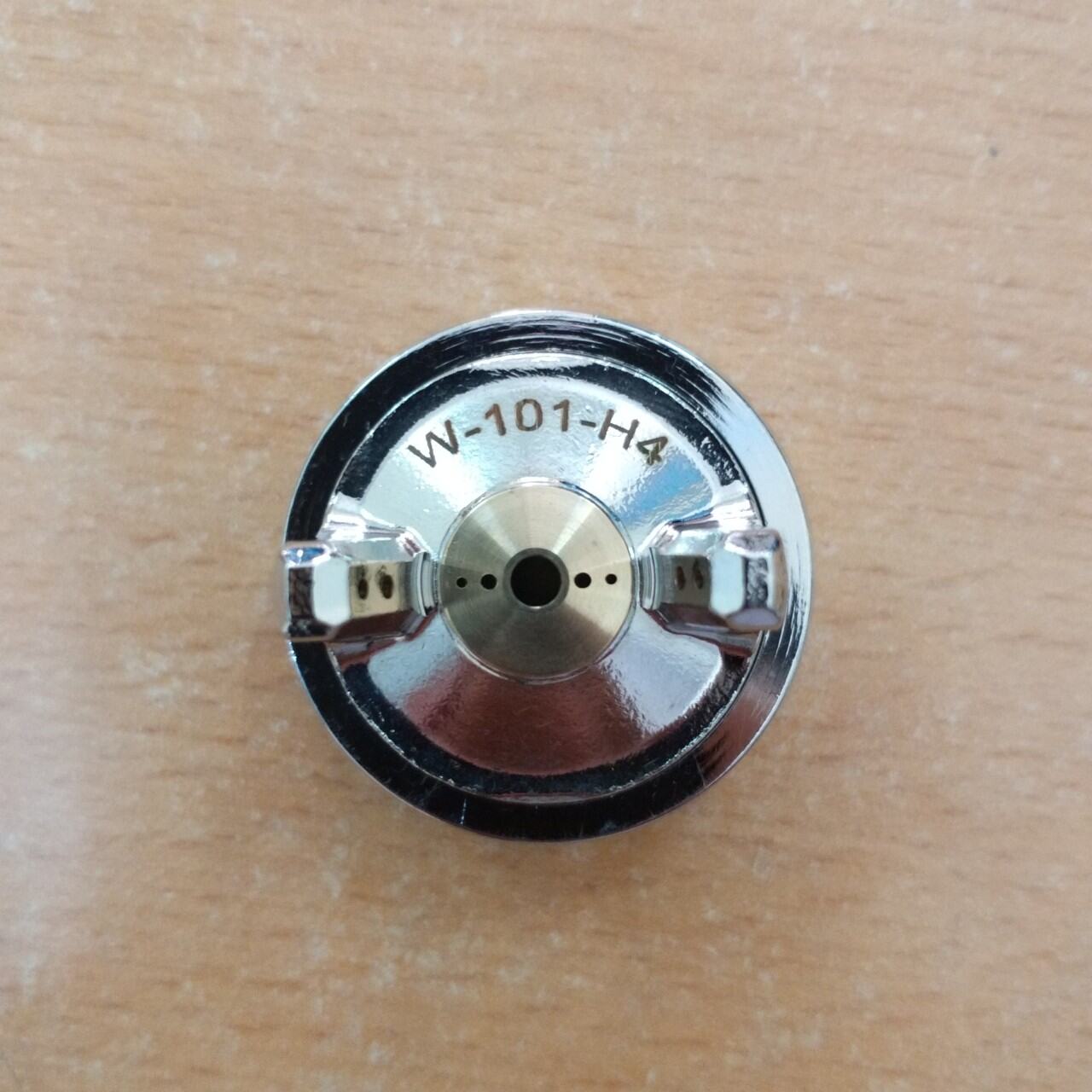 Đầu chụp béc, nắp chụp ngoài H4 dùng cho súng phun sơn anest iwata W101