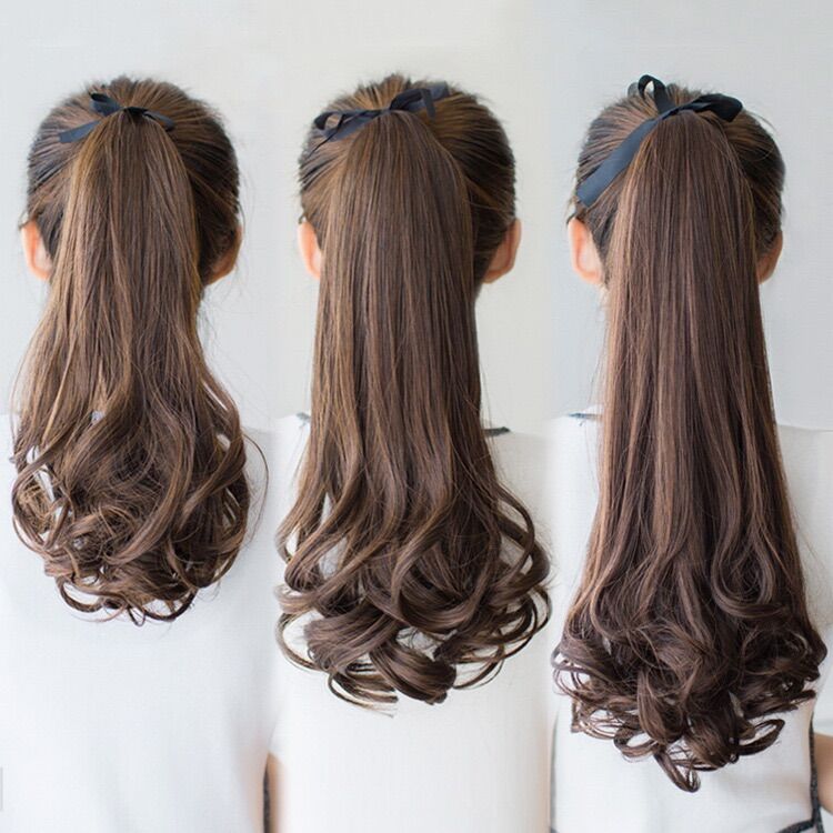❤️tóc giả buộc xoăn có cài và dây buộc❤️ sỉ toàn quốc