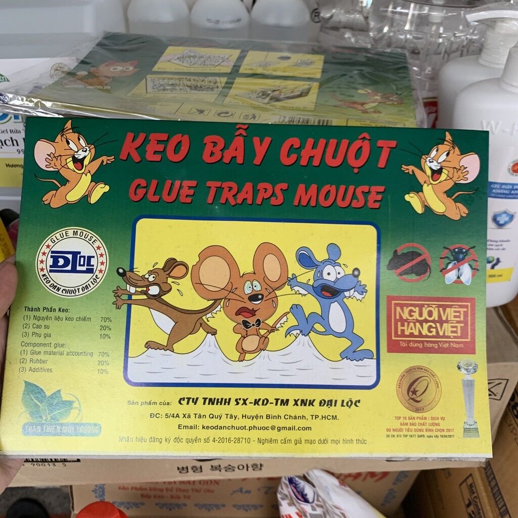 [HCM]2 MIẾNG KEO DÁN CHUỘT TỐT