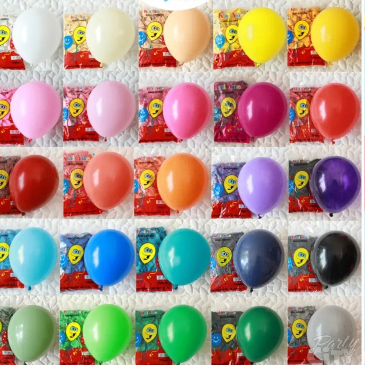 [ 10 quả ] Combo 10 bóng bay cao su 10in" dùng trang trí sinh nhật,