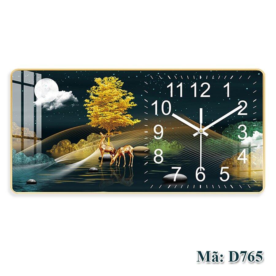 Tranh Đồng Hồ Tráng Gương