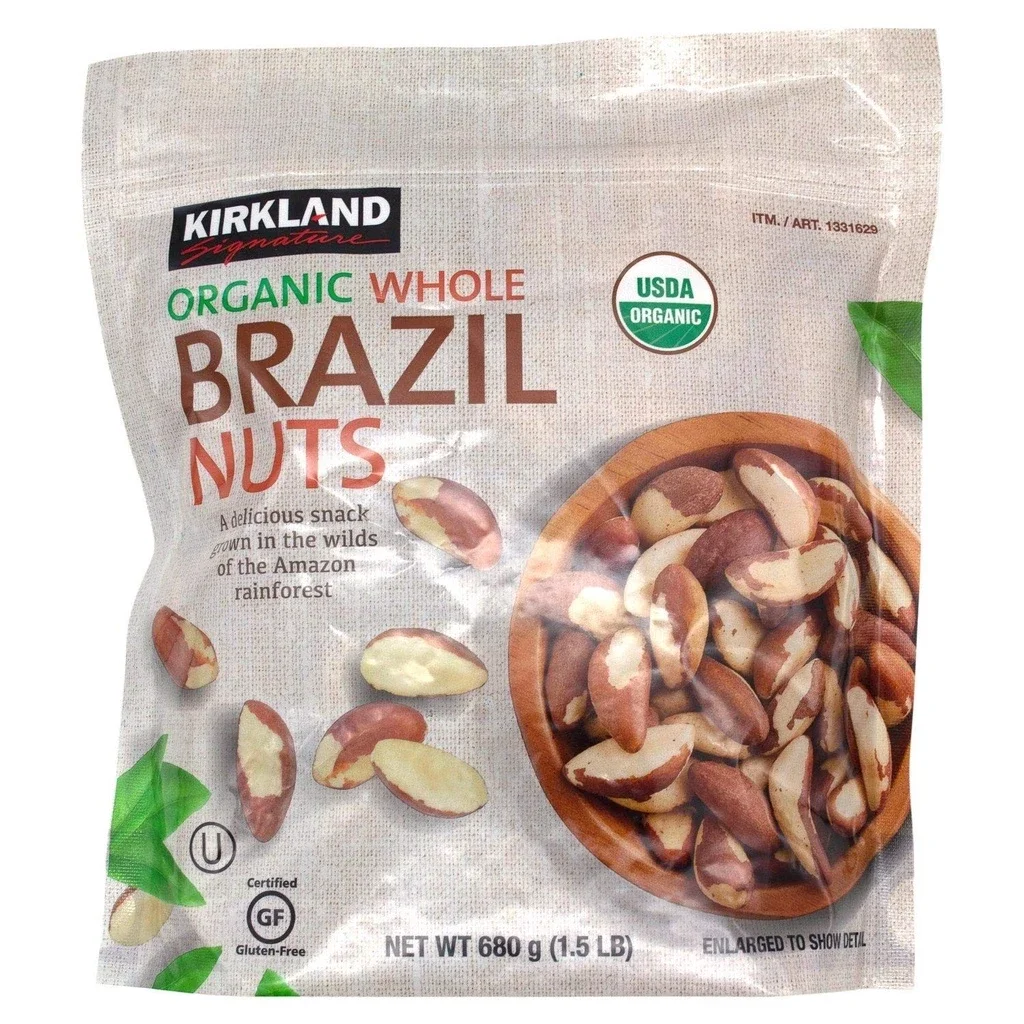 HẠT QUẢ HẠCH BRAZIL NUTS 680G Chất béo tốt cho Sức khỏe