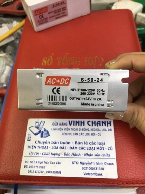 nguồn tổ ong 24V 2A