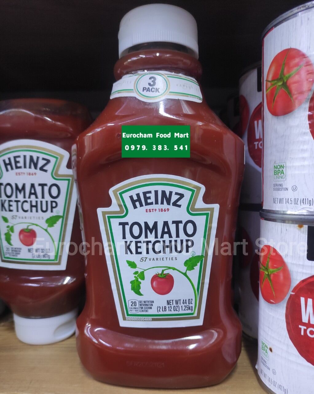 Sốt Cà Chua Heinz Tomato Tương Ketchup 1.25kg