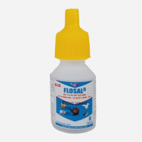 Flosal d đặc trị hô hấp phổ rộng trị thương hàn - tụ huyết trùng - crd