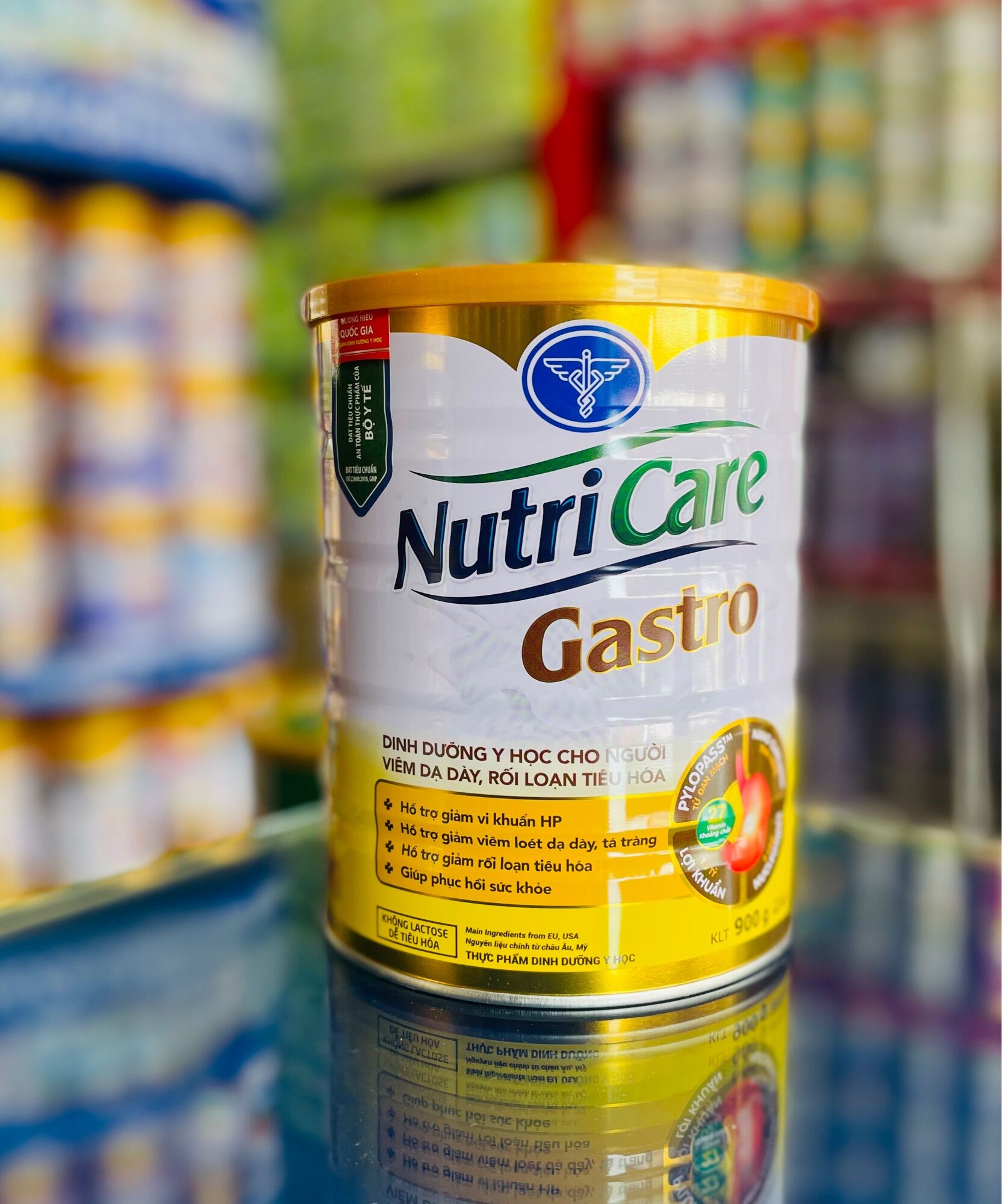 {COMBO 2 LON} Sữa bột Nutricare Gastro Hỗ trợ Dạ dày (900g)