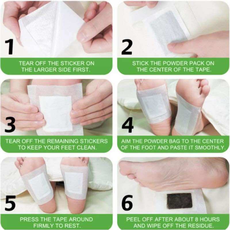 MIẾNG DÁN THẢI ĐỘC BÀN CHÂN ITSUKI KENKO FOOF PATCH - Hộp 40 miếng