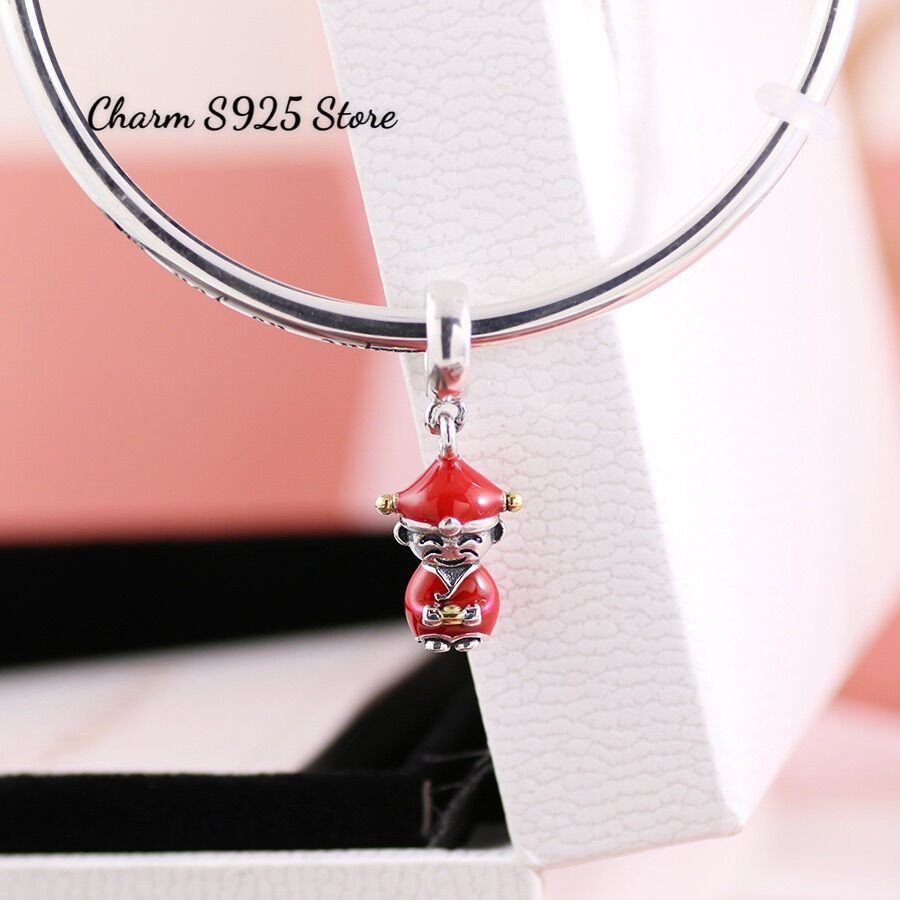 CHARM PAN ALE TREO THẦN TÀI MAY MẮN BẠC S925