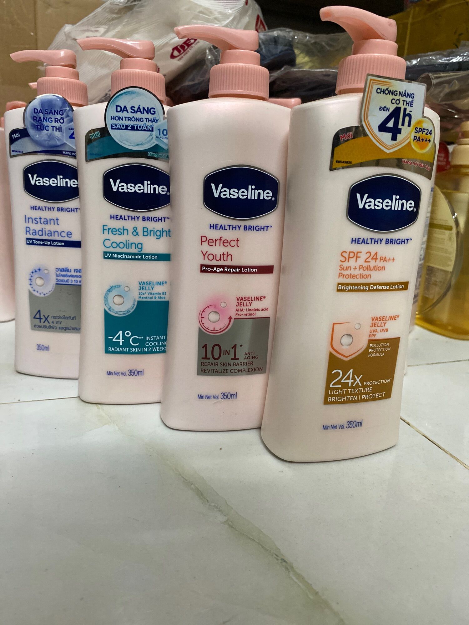 Sữa dưỡng thể Vasaline 350ml
