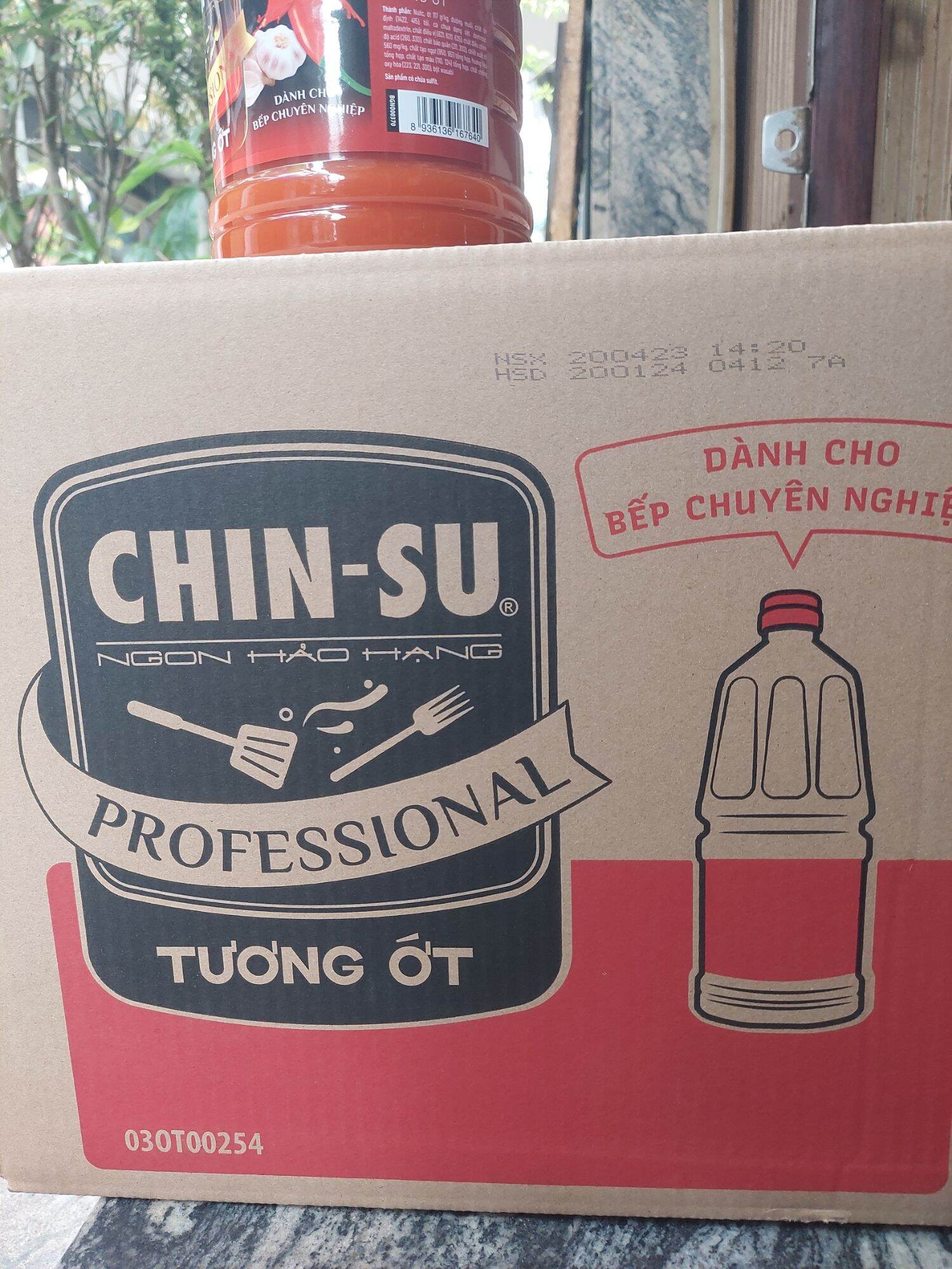 Tương Ớt chinsu chai 2,1kg