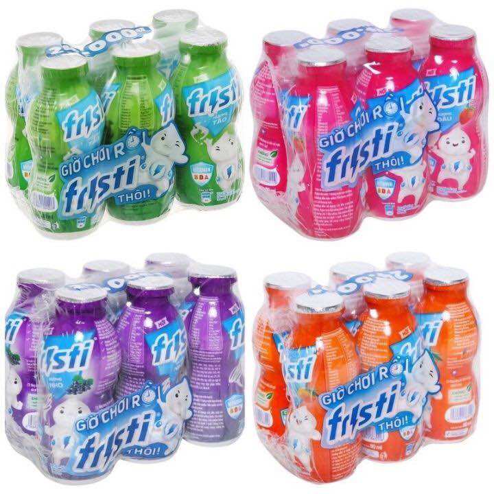 Combo 2 lốc sữa chua uống fristi đủ vị 80ml