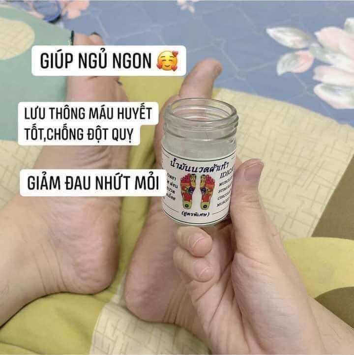 Dầu xoa bóp bàn chân thái lan