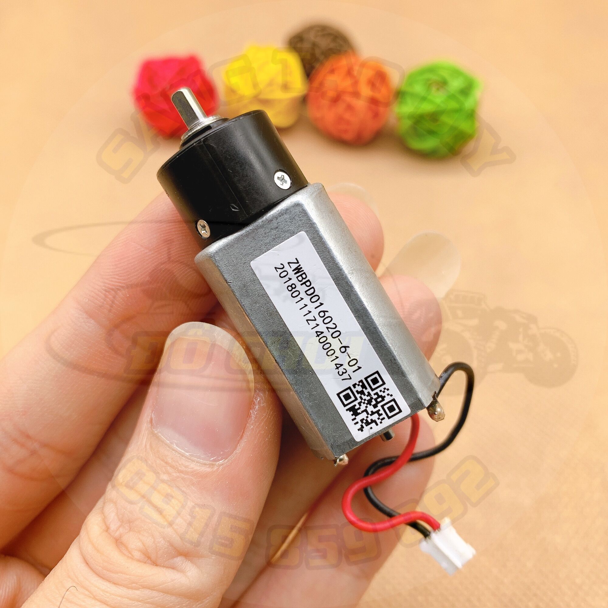 Động cơ giảm tốc mini 180 dc 3v tốc độ 1300 vòng/phút