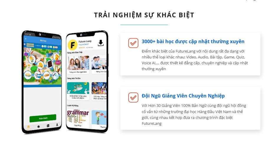Future Lang (Trọn đời, 1 Năm)-Mầm non-Cấp 1,2,3,Cambridge, IELTS, TOEI-Tiếng Anh mọi lứa tuổi
