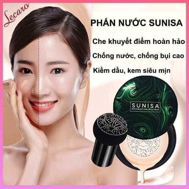 Phấn nước che khuyết điểm kháng nước sunisa