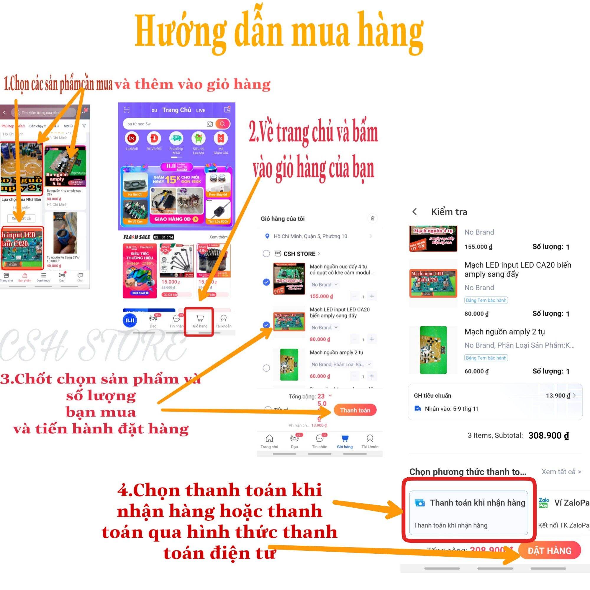 Cổng input tín hiệu main ca20