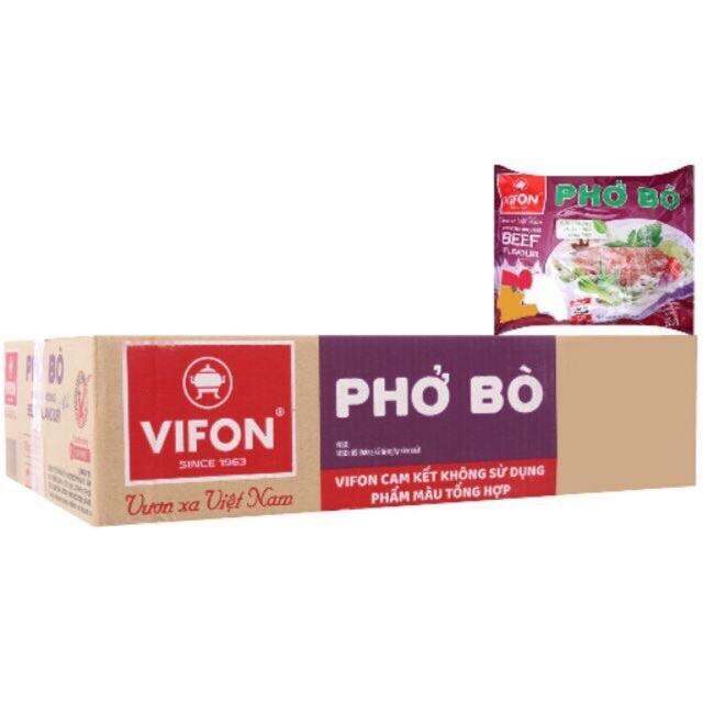 Thùng 30 gói phở bò Vifon 65g