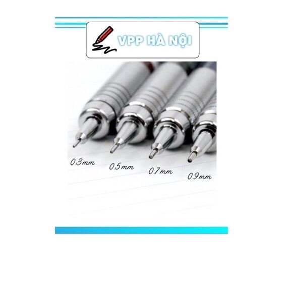 Chì kim kỹ thuật pentel graphgear 0,3/0,5/0,7/0,9 và ruột chì kim