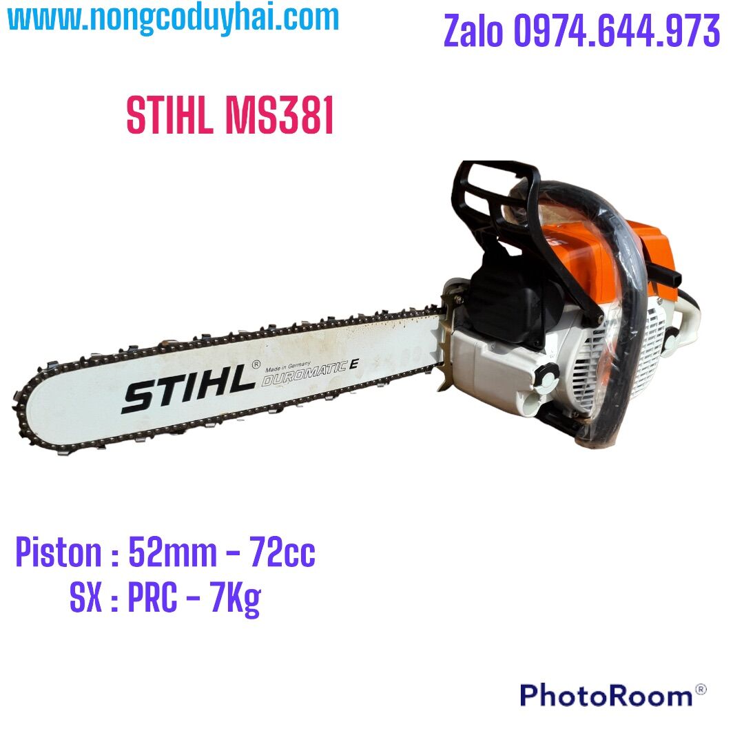 Máy cưa xích Stihl MS 381 || stihl ms 381 || 381