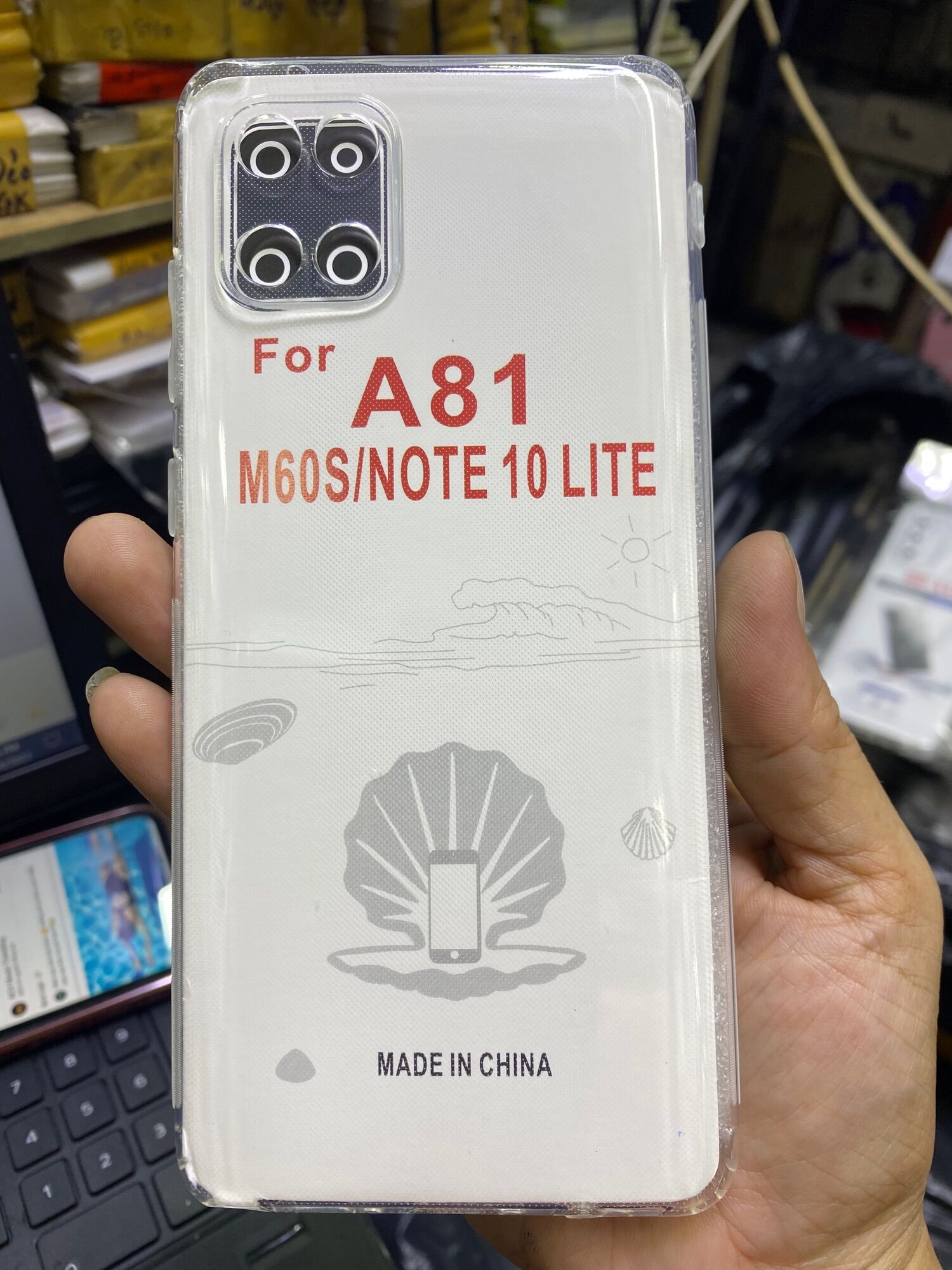 Ốp Samsung Note10 Lite / Note 10 Lite dẻo trong suốt bảo vệ Camera