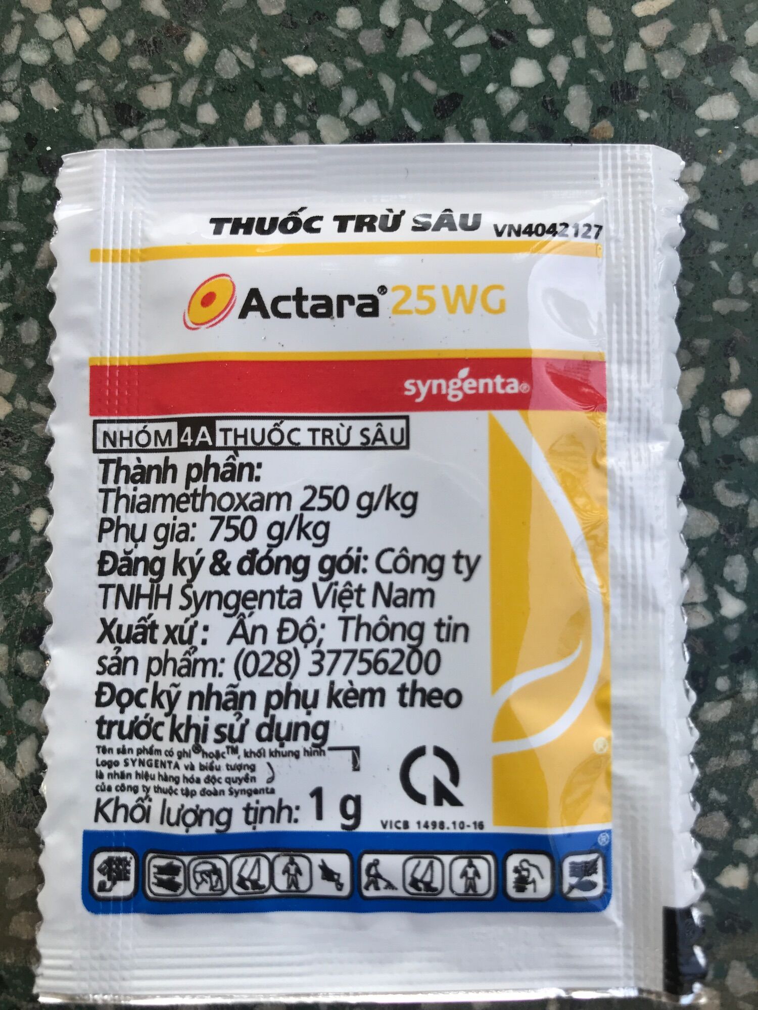 Thuốc trừ rầy, bọ phấn trắng, bọ trĩ Actara 25WG