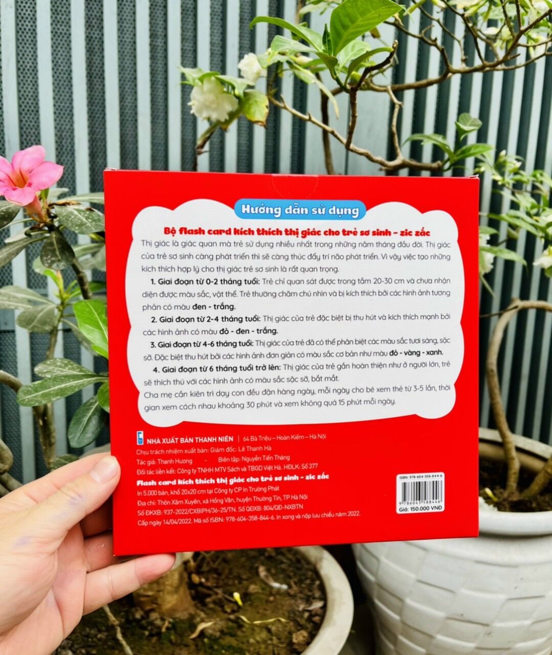 Thẻ Kích Thích Thị Giác Cho Trẻ Sơ Sinh