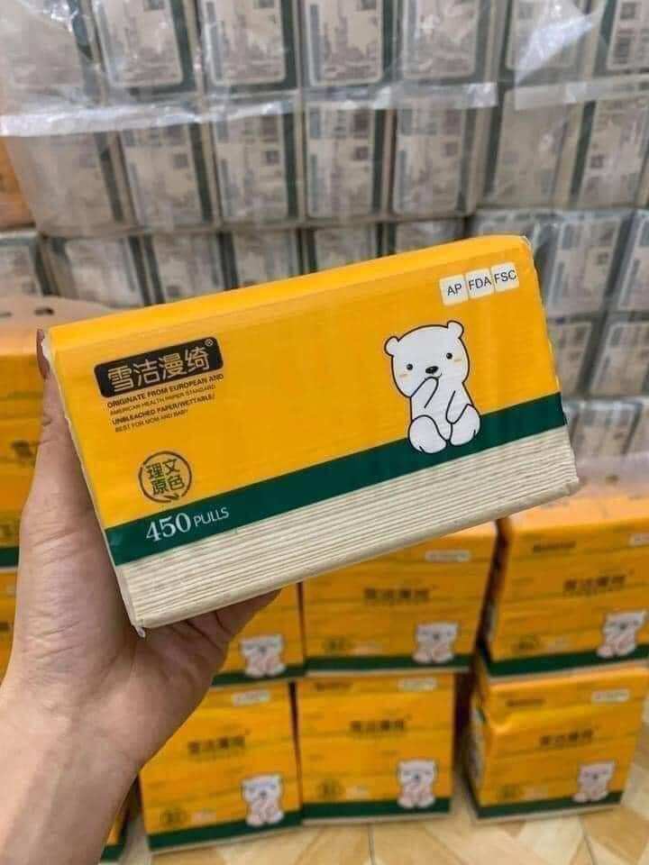 1 thùng giấy ăn gấu trúc 30 gói
